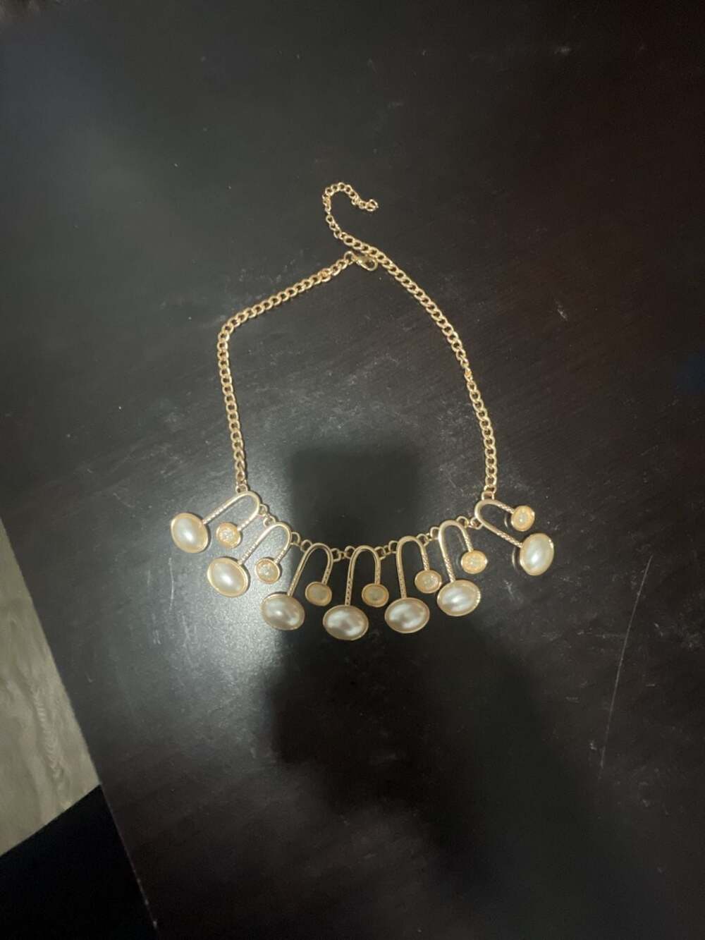 Paparazzi Abstract Adornment Gold-Tone Statement Necklace